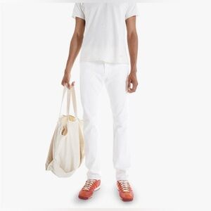 MOTHER MR New Tooth & Nail The Near White Jeans